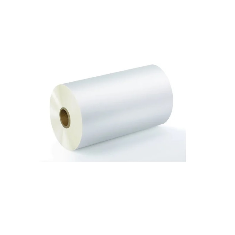 Picture of 75 micron / my 320 mm Wide x 200 Meters with 57 mm / 2 1/4' core Laminating Film Roll Glossy / blank / clear hot lamination 1 piece. 60271111