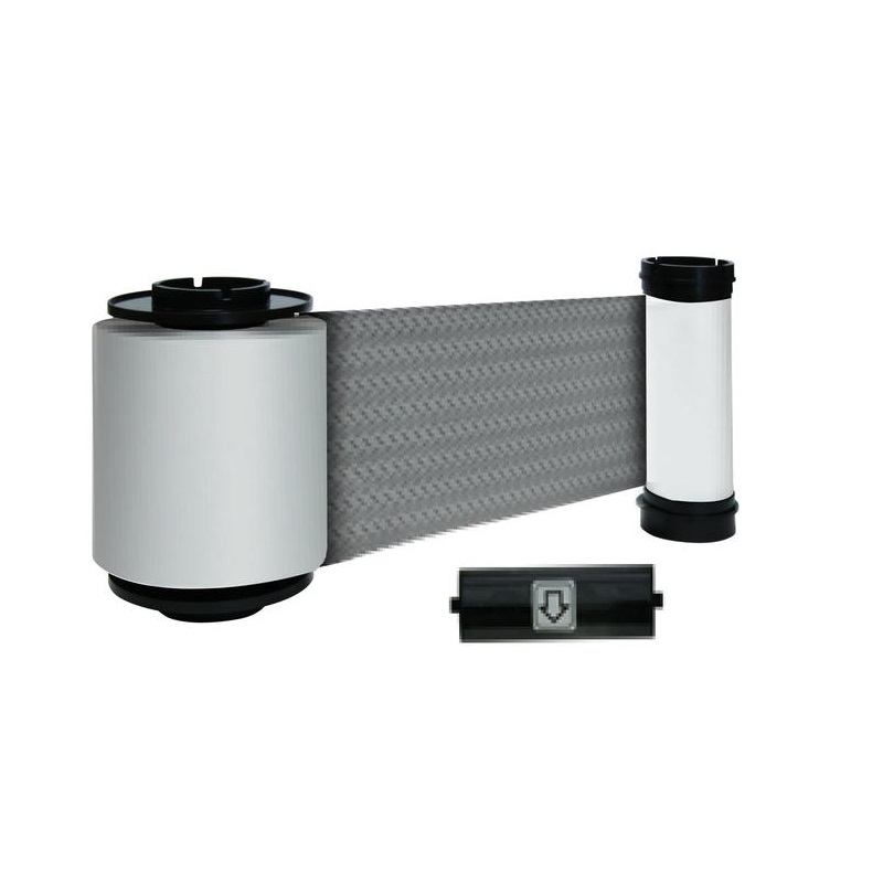 Picture of Smart-70 grey / SCRATCH OFF without overlay ribbon/dye film (K) - 3000 print. Smart 55659196 / 659196.